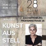Kunstausstellung am 29./30. Juni 2018 im Laden28 in AB, Frohsinnstraße 28