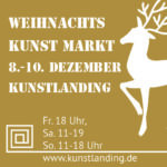 Weihnachtskunstmarkt 2023 im Neuen Kunstverein Aschaffenburg (KunstLANDING)